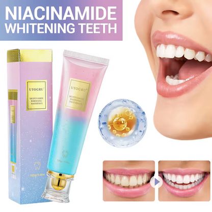 NiaciTeeth™ | Niacinamide Witmakend Tandpasta