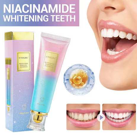 NiaciTeeth™ | Niacinamide Witmakend Tandpasta