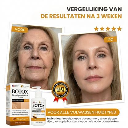VenoFirm™ | Botox Rimpelverstevigende Crème