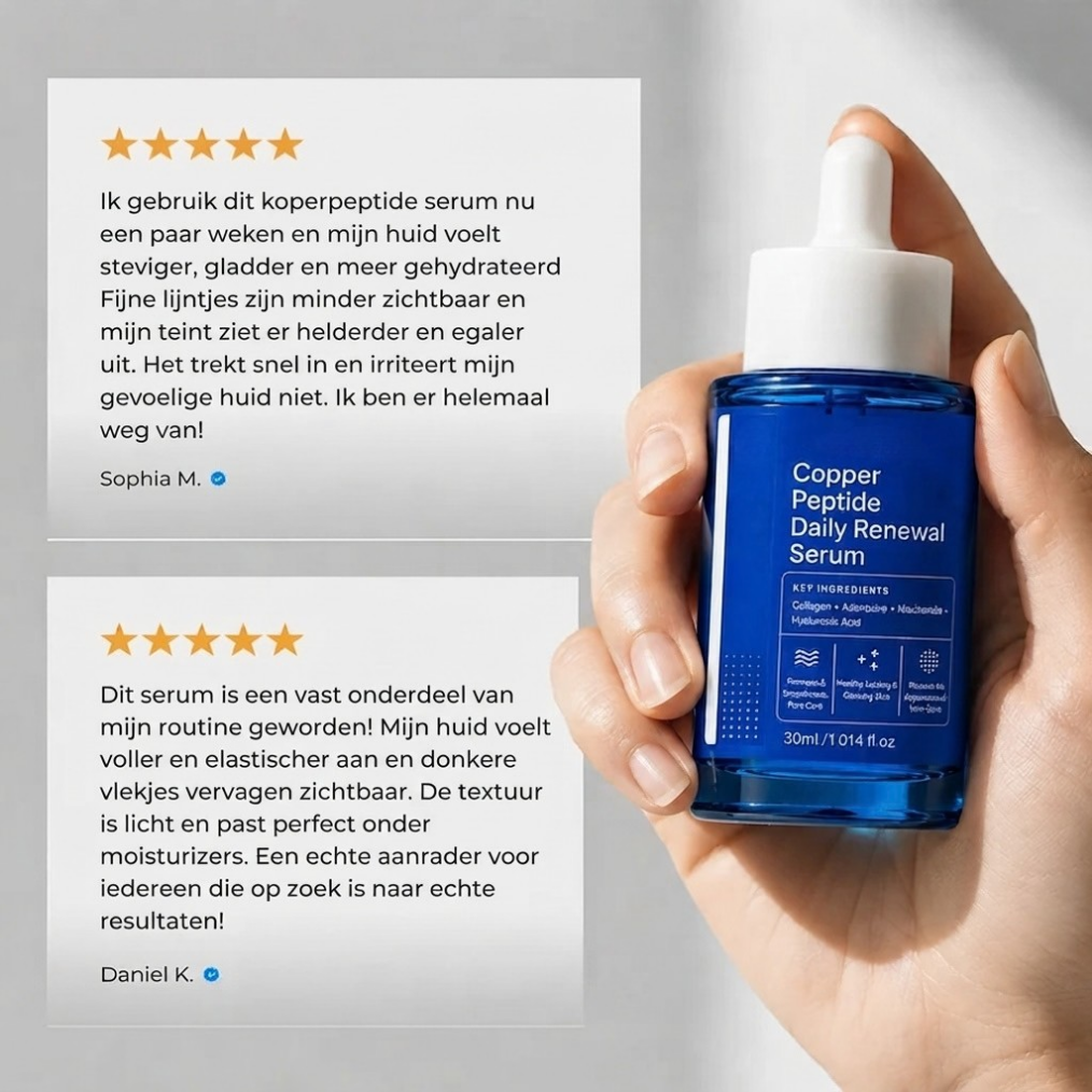 NewSkin™ | Koperpeptide Huid Vernieuwingsserum