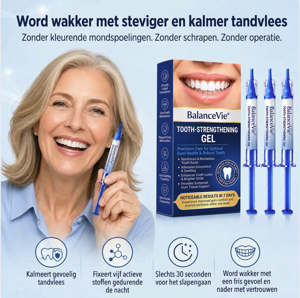 BalanceVie | Tandvlees Herstelgel - Steviger aanvoelend en rustiger tandvlees in 7 dagen