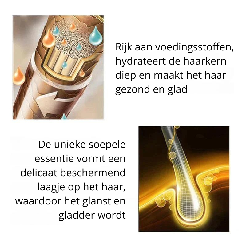 Hair Booster™ | Voedende Olie voor Krullend Haar