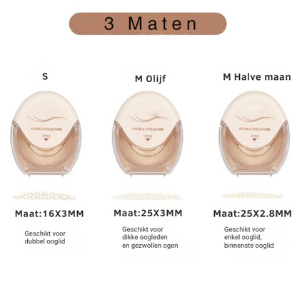 InvisiLid™ | Onzichtbare Dubbele Ooglid Sticker