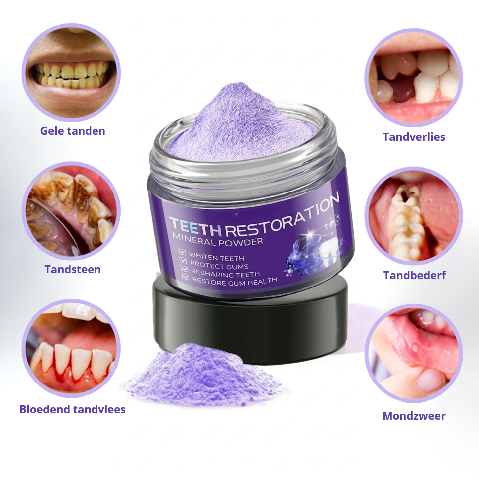 ToothBloom™ | Tanden Restauratie Mineraal Poeder