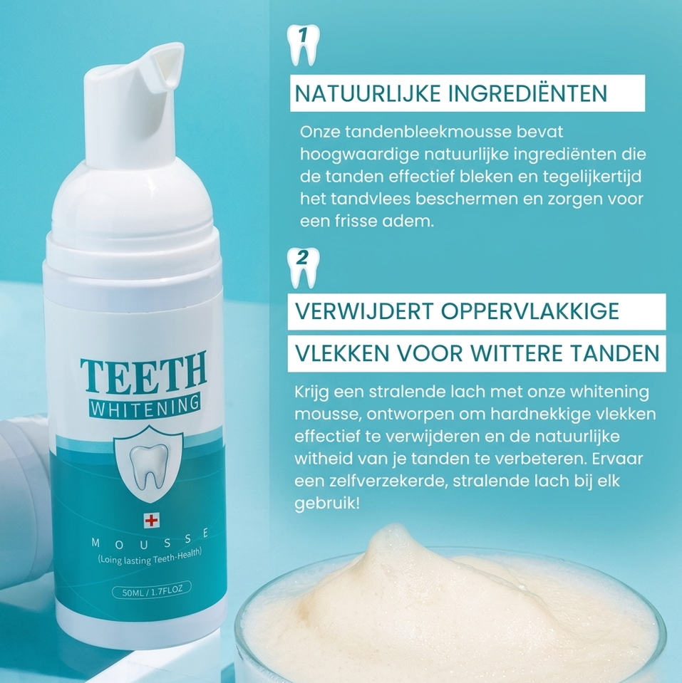 Teeth Foam™ | Tanden Bleken Mousse