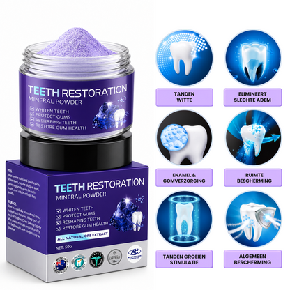ToothBloom™ | Tanden Restauratie Mineraal Poeder
