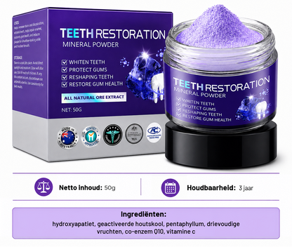 ToothBloom™ | Tanden Restauratie Mineraal Poeder