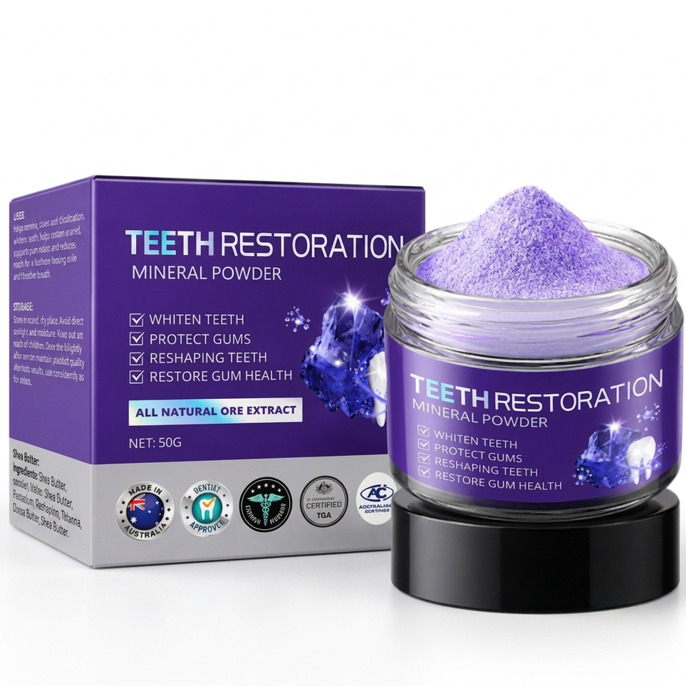 ToothBloom™ | Tanden Restauratie Mineraal Poeder