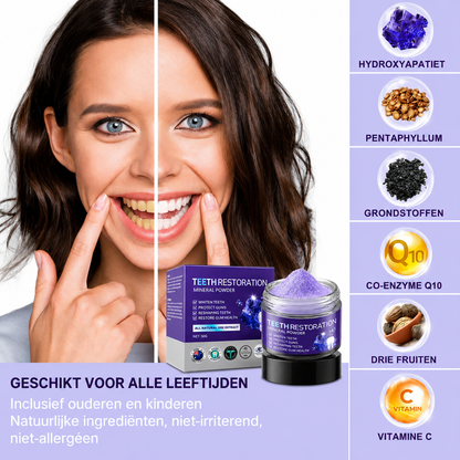 ToothBloom™ | Tanden Restauratie Mineraal Poeder