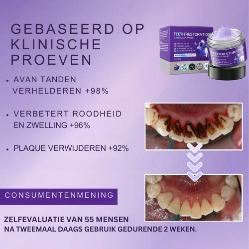 ToothBloom™ | Tanden Restauratie Mineraal Poeder