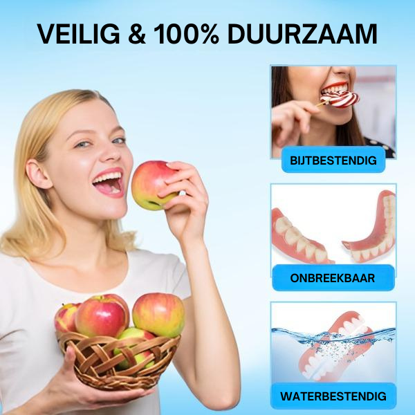 DENTURYZE™ | Smart Fit  Siliconen Reline Prothese Set