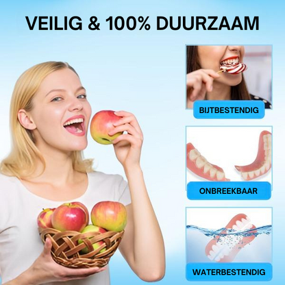 DENTURYZE™ | Smart Fit  Siliconen Reline Prothese Set