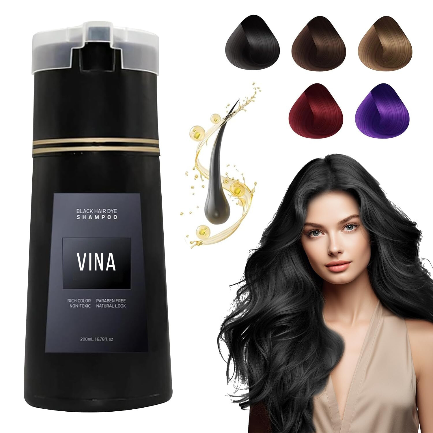 VINA™ | Instant Kleuring Shampoo