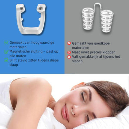 Nosaura Clip™ | Anti-snurk Neusklem