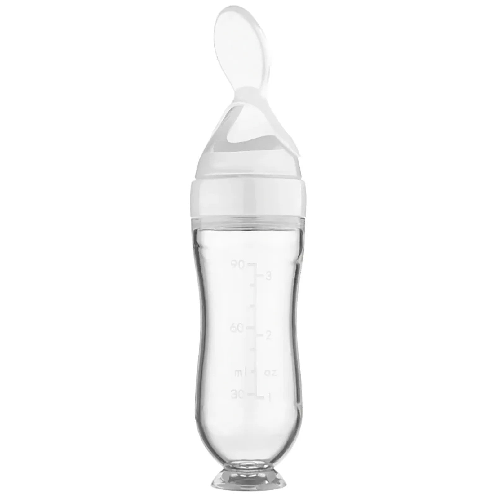 👼Knijpbare Baby Lepel Fles