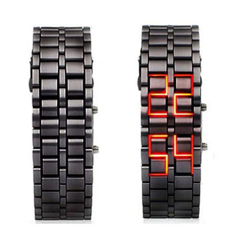 WILLEM™ | LED-Scherm Volledig Metalen Binaire Digitale Horloge