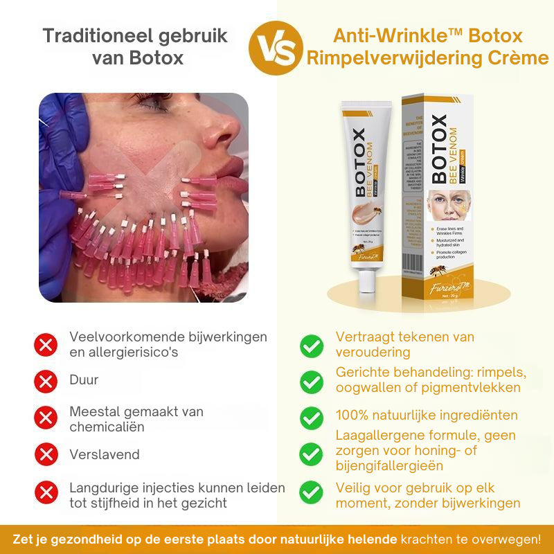 Anti-Wrinkle™ | Botox Rimpelverwijdering Crème