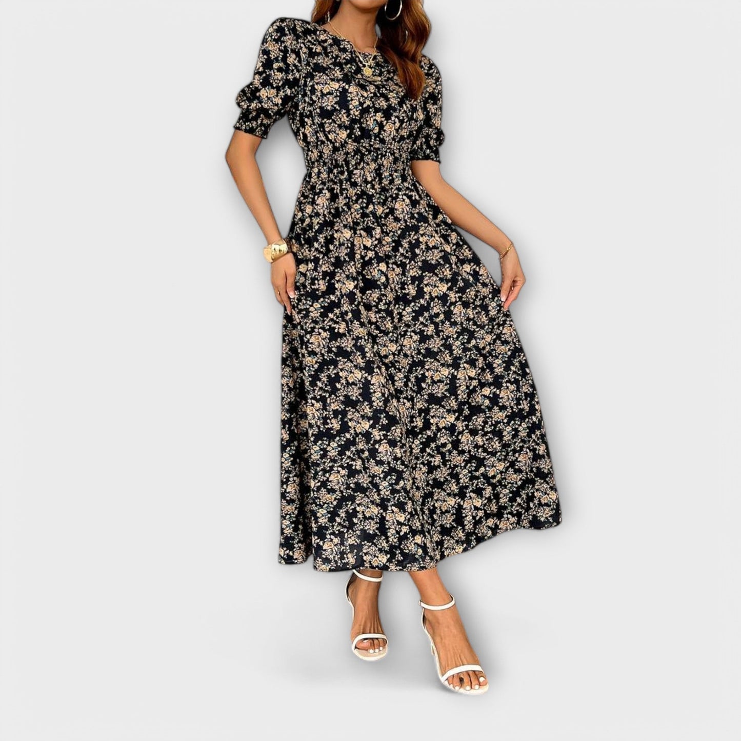 Elodie | Floral Grace-jurk