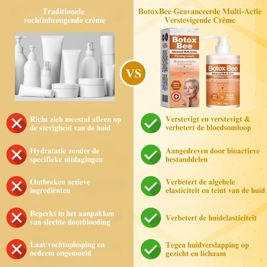 BotoxBee™ | Geavanceerde Multi-Actie Verstevigende Crème