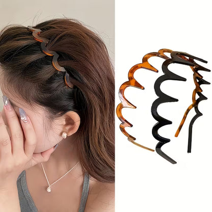 2-Delige Vintage Anti-Slip Haarband Set