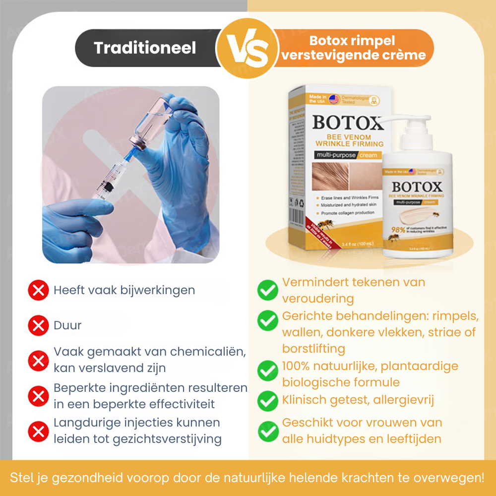 VenoFirm™ | Botox Rimpelverstevigende Crème