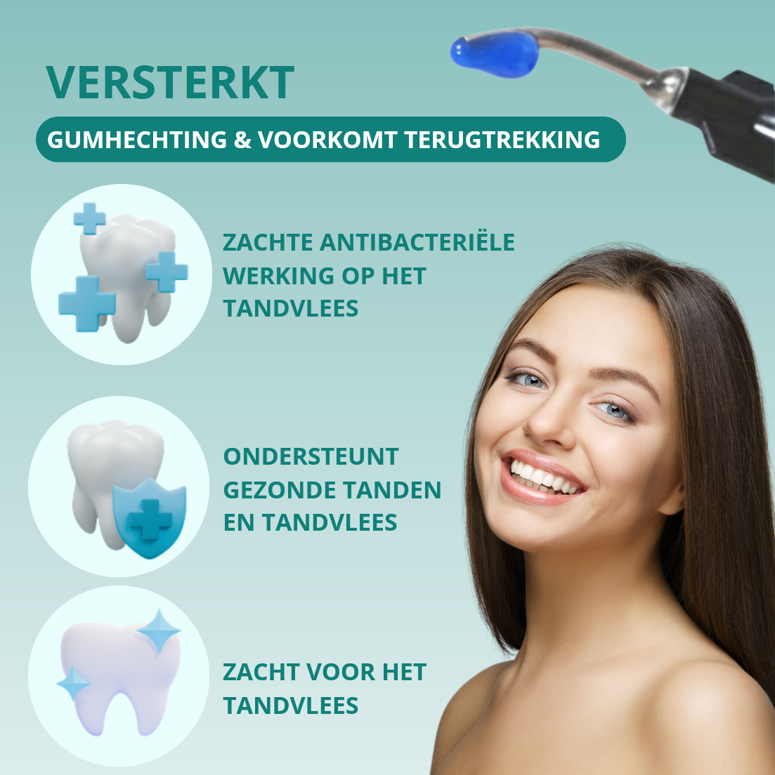 1+1 GRATIS: OralGlow™ | Tandvleesverzorgende Essentie Gel