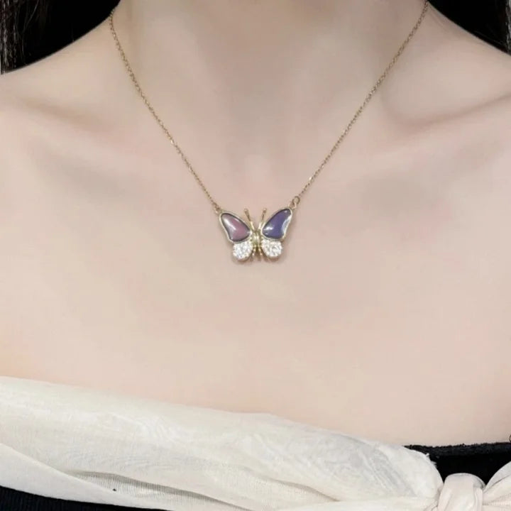 WINGLAEY™ | Kleur Veranderende Vlinder Ketting