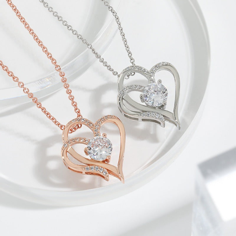 ZIDLOVEN™ | Diamanten Hart Ketting