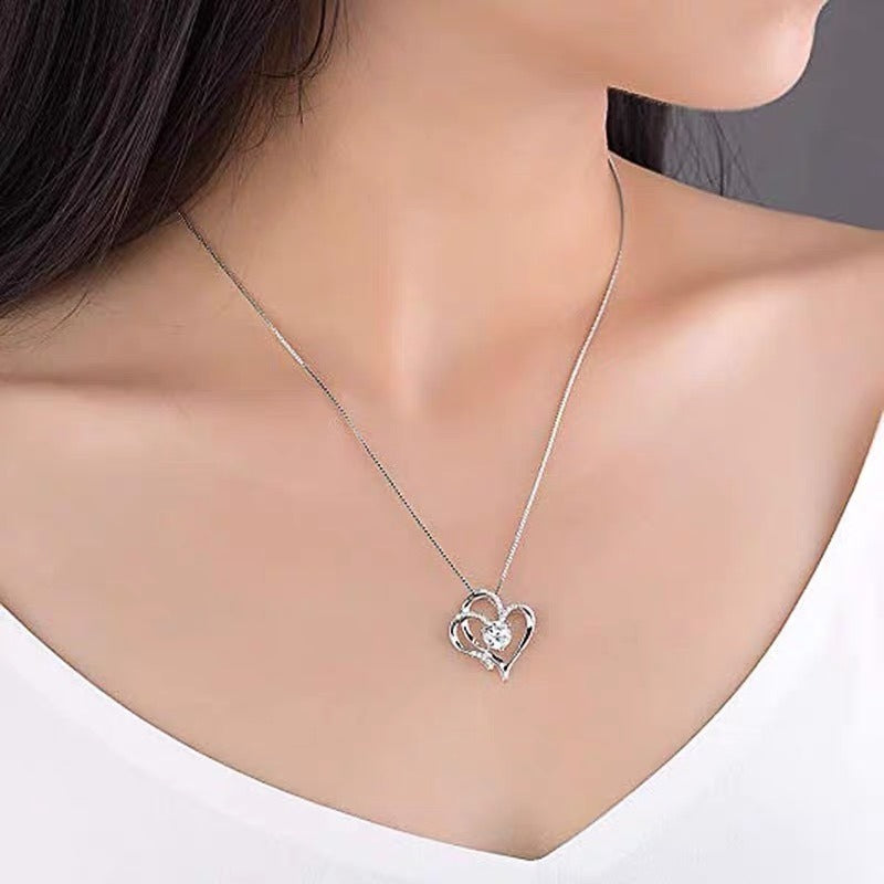 ZIDLOVEN™ | Diamanten Hart Ketting