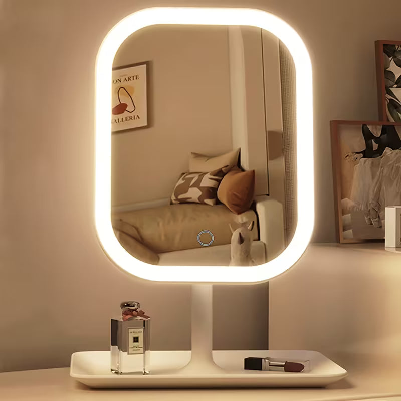 Draagbare LED Make-up Spiegel