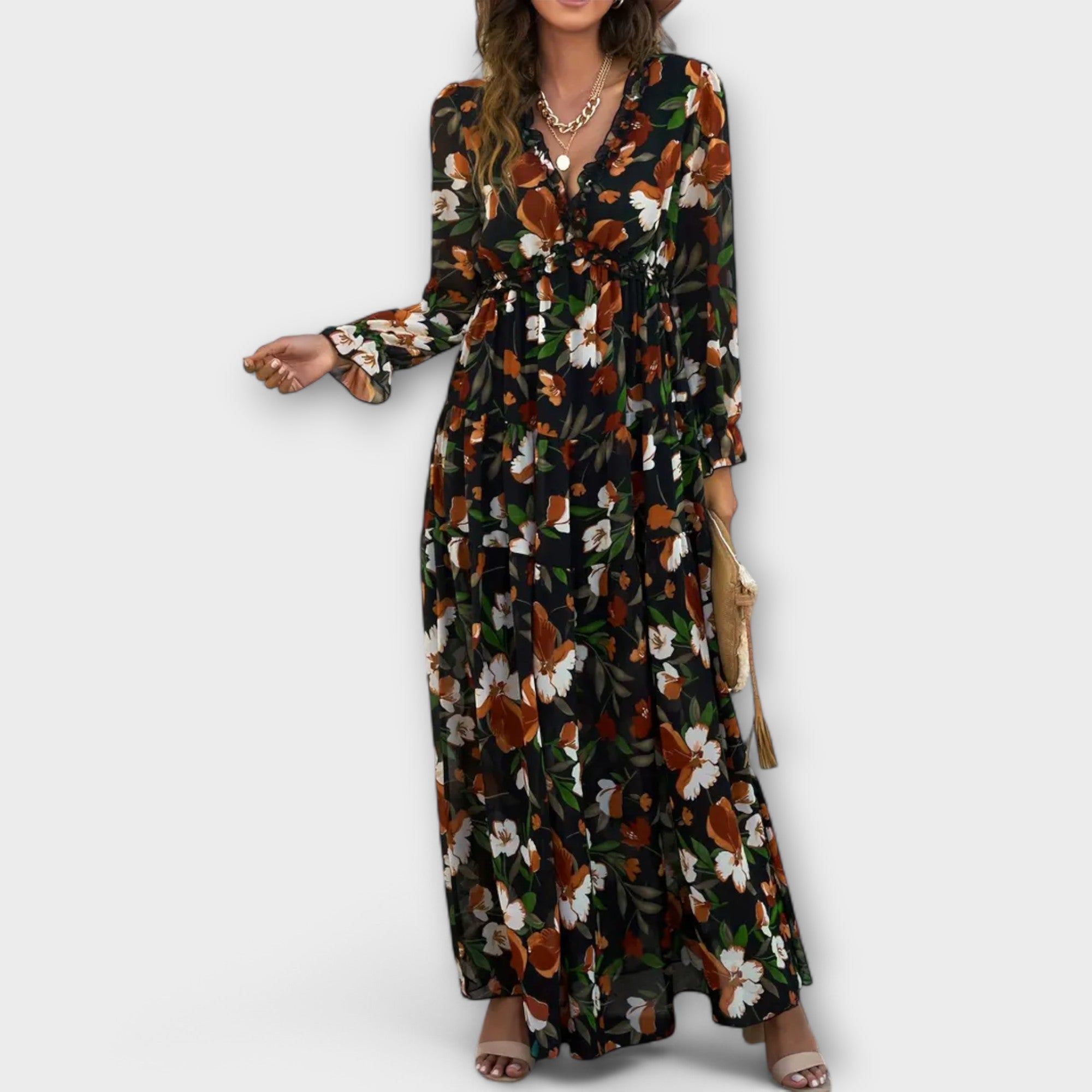 Amaya | Pure Elegance Midi-jurk