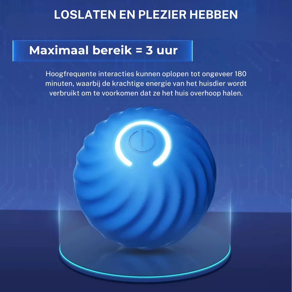 DORTI™ | Elektronisch Slim Interactief Bewegend Bal Hondenspeelgoed