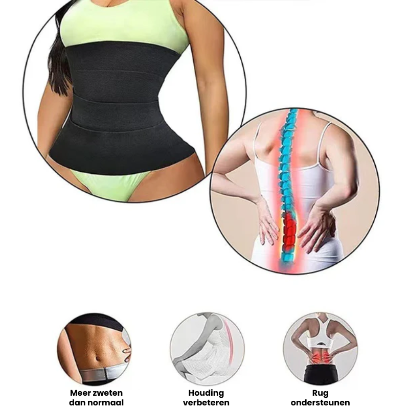 WAISTYNA™ | Elastische Vormgevende Tailleband