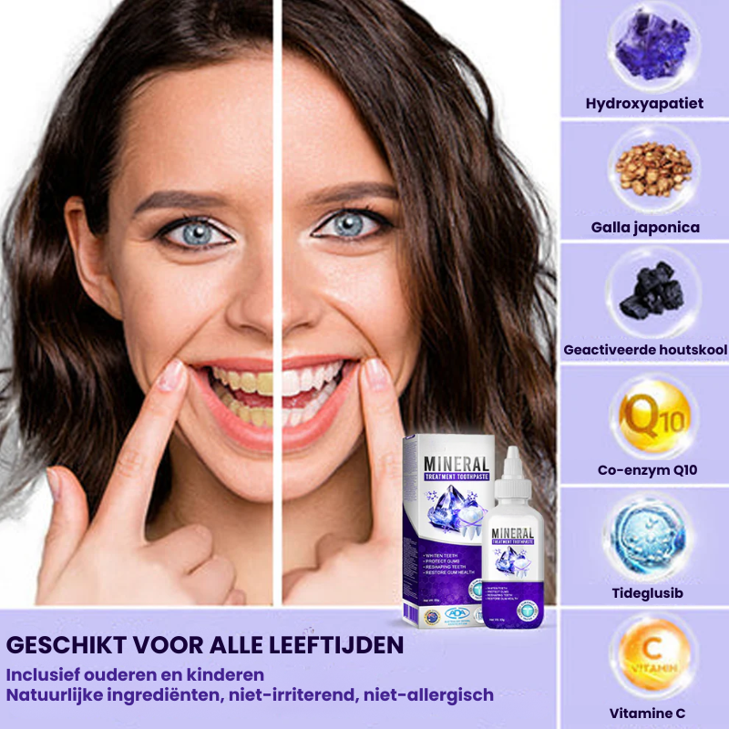 CAVASHIELD™ | Mineraalbehandeling Tandpasta