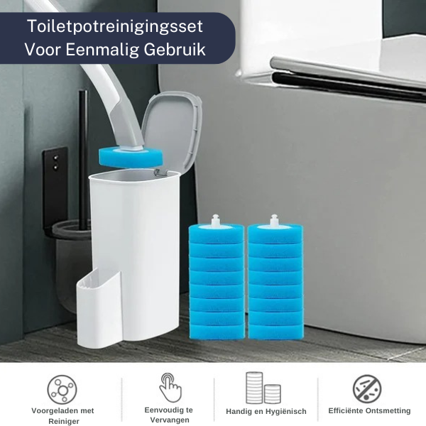 RUWY™ | Wegwerp Toiletreinigingssysteem