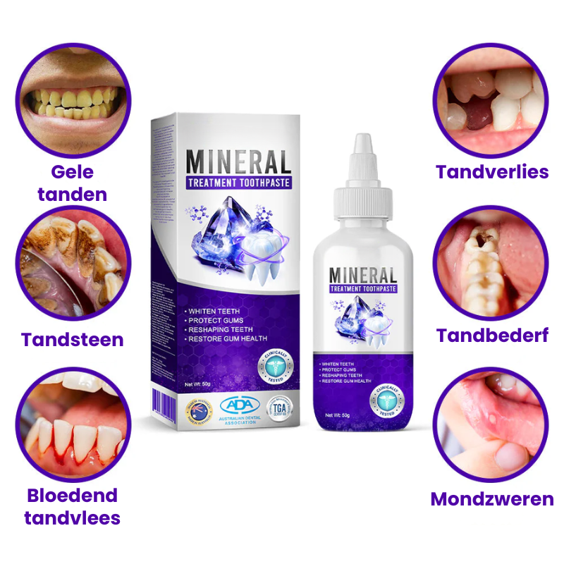 CAVASHIELD™ | Mineraalbehandeling Tandpasta