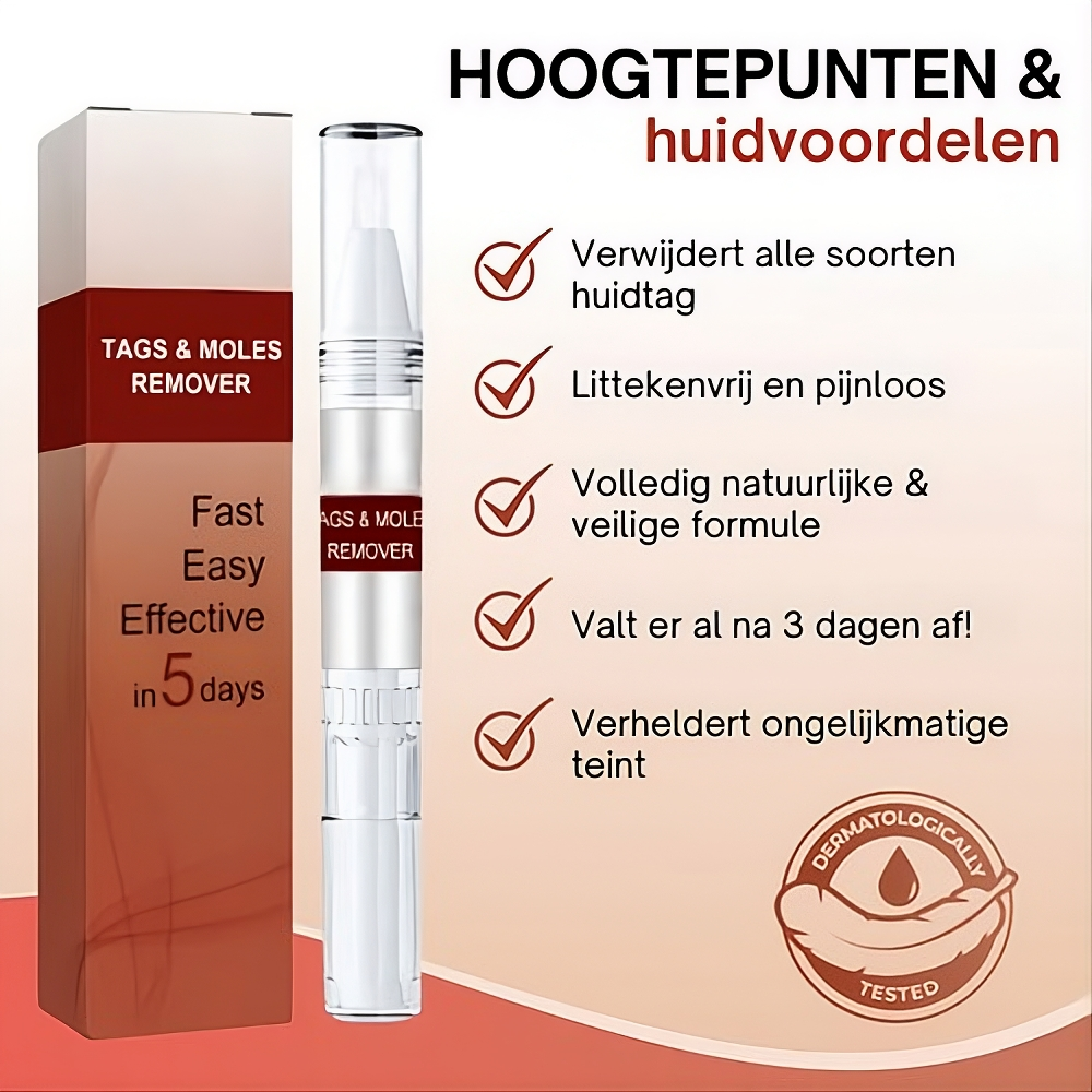 Tag Smooth™ | Huidtags en Moedervlekken Verwijderaar
